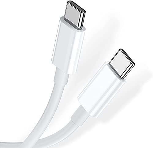 Adhiper USB-C auf USB-C Kabel 60W 20V/3A Schnellladekabel USB C zu USB C kompatibel mit Samsung Galaxy Book Flex Galaxy 930MBE-K01/K02 Galaxy 930SBE-K04/K06 Tablet ect.(50cm/Weiß) von Adhiper