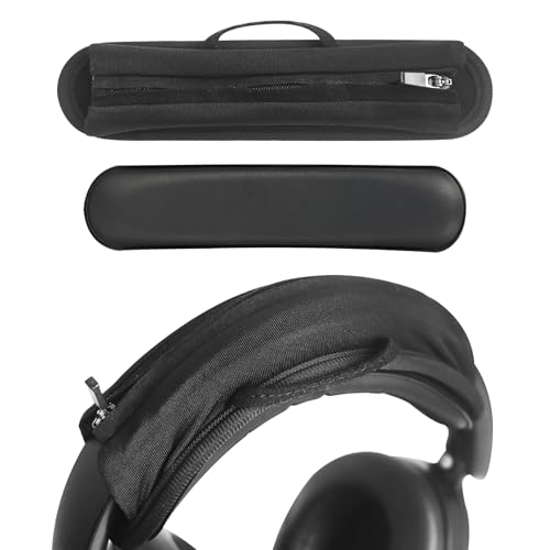 Adhiper Universelle Kopfbandabdeckung, Proteinleder-Kopfband-Pad für Sony Beats Bose ATH Soundcore JBL Sennheiser Skullcandy HyperX Corsair Jabra und andere Kopfhörer, abnehmbares von Adhiper