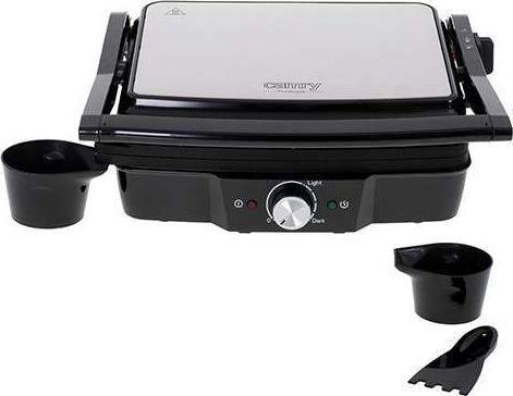 Sandwichmaker Camry Electric Grill CR 3053 Tisch, 2000 W, Schwarz, Antihaft-Grillplatten, Temperaturregelung (5903887801973) von Adler