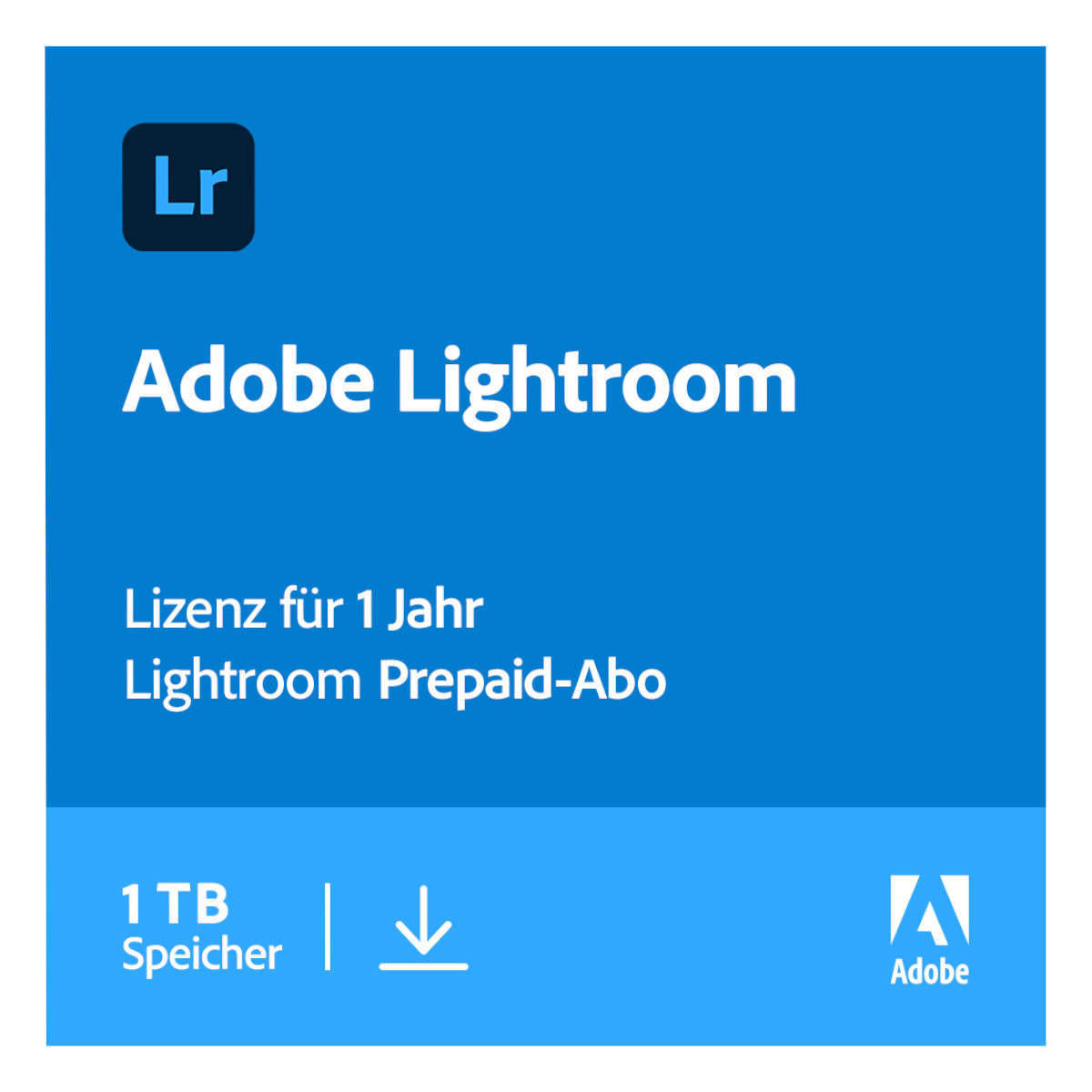 Adobe Lightroom | 1 Jahr | 1TB | PC/Mac | Promo von Adobe