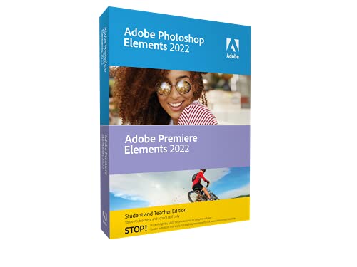 Adobe Photoshop & Premiere Elements 2022 französisch / Studenten und Schüler von Adobe