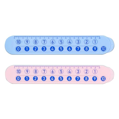 Digitales Zersetzungslineal für Mathematiklernen, Additions- und Subtraktionsrechner, Zahlen, passendes Lineal für Zuhause und Schule von Adrosstoller