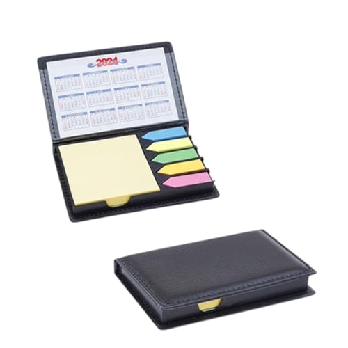 Haftnotizen Set Haftnotizen Selbstklebend Sticky Note Bunt Notizblock Kalender 2024 mit Paketbox für Büro Schule Arbeit von Adrosstoller