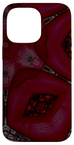 Makeout Heart Lips Flower ZXL Black Hülle für iPhone 14 Pro Max von AdultDesigns