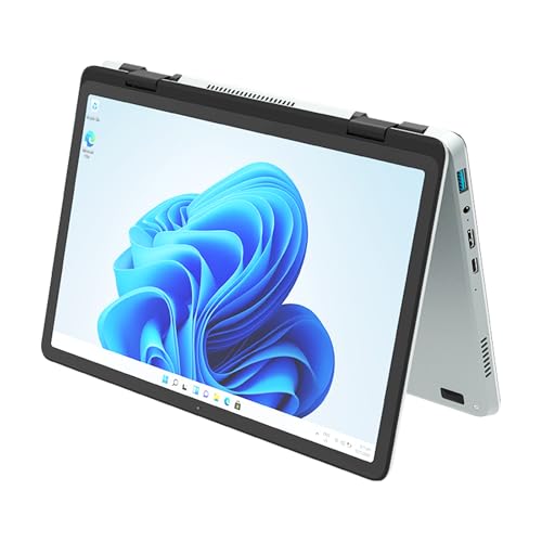 AdvanElink Yoga Laptop InteI N100, 10.95 Zoll IPS 1920 * 1200 Touchscreen, 16GB DDR4 1TB SSD, 360° Faltbar 2 in 1 Tablet PC Win11 Pro, Silber von AdvanElink