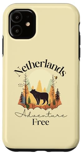 Hülle für iPhone 11 Abenteuer frei Niederlande Urlaub Vintage Niederlande von Adventure Defined Co