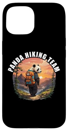 Hülle für iPhone 15 Camping Abenteuer Natur Panda Wandern Berge von Adventure Nature Hiking Gear