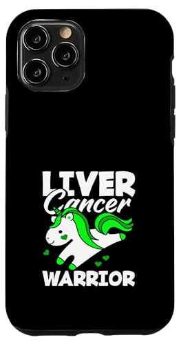 Hülle für iPhone 11 Pro Leberkrebs Bewusstsein Krieger Einhorn von Advocate for Liver Cancer Warriors and Survivors