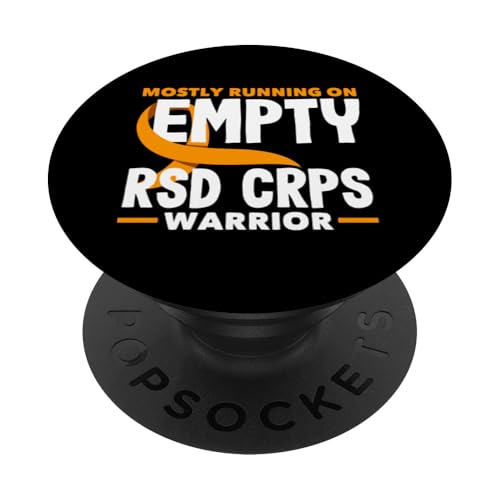 Läuft hauptsächlich auf leerem RSD CRPS Awareness Warrior PopSockets Klebender PopGrip von Advocates RSD CRPS Awareness and Support Gifts