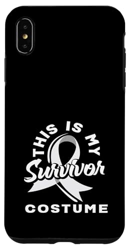 Lungenkrebs-Bewusstsein This Is My Survivor Kostüm Hülle für iPhone XS Max von Advocates for Lung Cancer Support and Solidarity