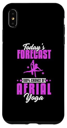 Hülle für iPhone XS Max Aerial Yoga Lustige Akrobatik Tanzübung von Aerial Yoga