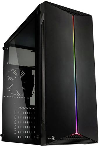 AeroCool ACCM-PV18012.11 Midi-Tower Gaming-Gehäuse, Gehäuse Schwarz von AeroCool