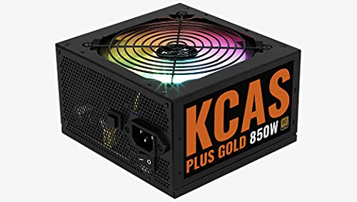 Fuente DE ALIMENTACIÃ“N AEROCOOL PGS KCAS Plus 850W RGB 80 + Gold von AeroCool