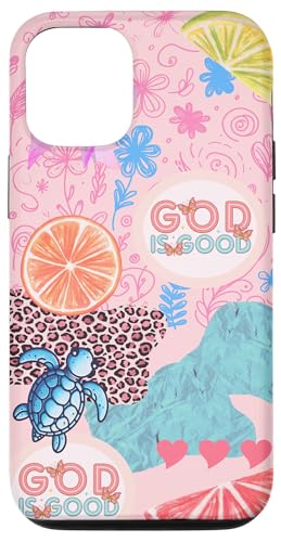 Hülle für iPhone 13 Pro Gott ist gut Christian Coquette Summer Preppy Collage von Aesthetic Boho Fantasy Designs