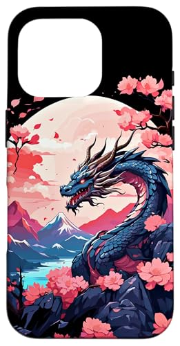 Hülle für iPhone 16 Pro Japanischer Drache Aesthetic Japan Style Streetwear Drachen von Aesthetic Japanese Drache Asia Streetwear Japan