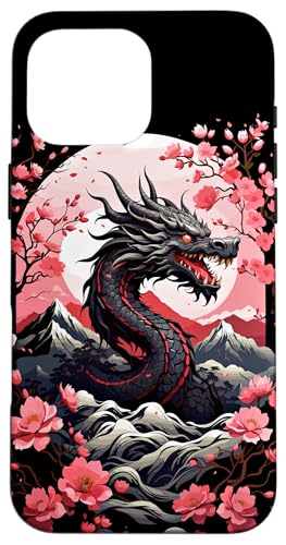 Hülle für iPhone 16 Pro Max Japanischer Drache Aesthetic Japan Style Streetwear Drachen von Aesthetic Japanese Drache Asia Streetwear Japan