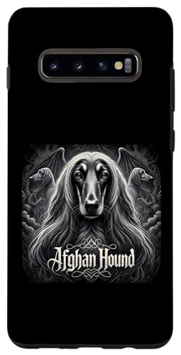 Hülle für Galaxy S10+ Afghanischer Hound Shirt Hund Mama Papa Balkh Baluchi Tee Doggie Pet von Afgan Hound Gifts and Doggie Shirts