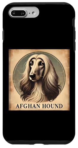 Hülle für iPhone 7 Plus/8 Plus Afghanischer Hound Shirt Hund Mama Papa Balkh Baluchi Tee Doggie Pet von Afgan Hound Gifts and Doggie Shirts