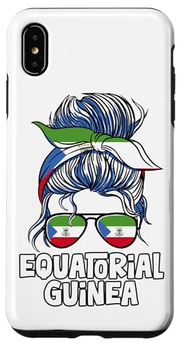 Hülle für iPhone XS Max Äquatorialguinea Girl African Girls Flagge von African Girls