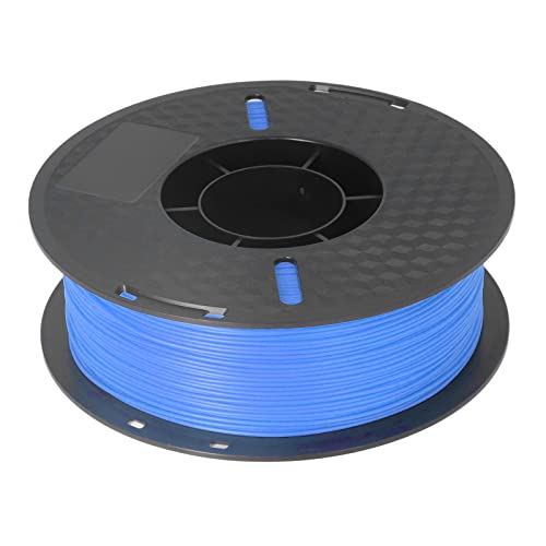 3D-Drucker-Filament, PLA 1,75 mm, 1 kg, 3D-Filament, hohe Genauigkeit, rauchfreies Drucker-Filament, Druckverbrauchsmaterialien, Filament-Trockner für 3D-Drucker und 3D-Stifte (Blue) von Agatige