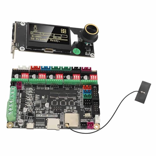 3D-Drucker-Motherboard-Kit, Steuerplatinen-Schritttreiber für TinyBee V1.0 Steuerplatine mit intelligentem LCD-Display und Motortreibern DC12 bis 24 V von Agatige