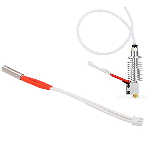 5-teilige Heizpatrone, Hochtemperatur-Heizpatronenelement, 3D-Drucker-Upgrade für Extruder Hotend 40 W 100 K Thermistor-Heizstab (DC24V) von Agatige