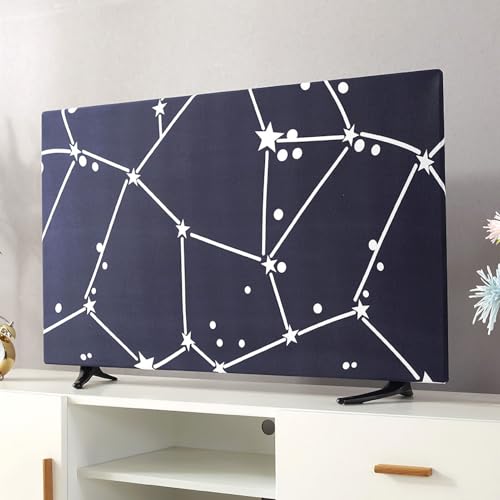 Agatige Überwachen Sie Staubabdeckung, hängende TV -Cover universeller elastischer Fernseher für die Hausabdeckungen rotiertes LCD -LED -Flachfilmerwand gebogen (43in) von Agatige