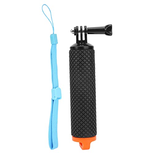 Schwimmender Handgriff, wasserdichter Tauch-Selfie-Stick, Einbeinstativ-Griff, Unterwasser-Handstab, Einbeinstativ, Stange, Ständer, Halterung, Zubehör für Action-Kameras (Orange) von Agatige