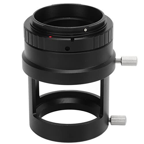 T-Mount-Spektiv-Kamera-Adapterrohr, M42 x 0,75-Gewinde, Kamera-Adapter, Verstellbarer Höhendurchmesser, ideal für Vogelbeobachtungsspiegel, Spiegelreflexkamera, Mikro-Einzelkamera von Agatige