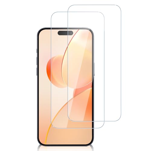 Agedate für Panzerglas für iPhone 14 Pro Schutzfolie, 2 Stück 9H Härte Gehärtetem Glas Panzerfolie für iPhone 14 Pro Schutzglas, Ultra HD Klar Panzer Schutz Glas für iPhone 14 Pro Displayschutzfolie von Agedate