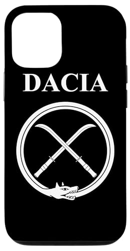 Hülle für iPhone 12/12 Pro Altes Dazien-Dakisches Draco- und Falx-Symbol von Agema Apparel