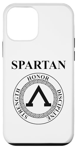 Hülle für iPhone 12 mini Spartan Shield Virtues of Sparta Classic Greece von Agema Apparel