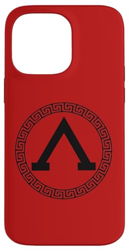 Hülle für iPhone 14 Pro Max Antikes Spartanisches Schild von Agema Apparel