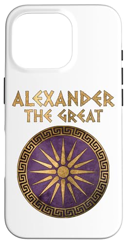 Alexander der Große Ancient Makedon Phalangite Shield Hülle für iPhone 16 Pro von Agema-Bekleidung