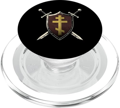 Orthodoxer Schildritter der Orthodoxie PopSockets PopGrip für MagSafe von Agema-Bekleidung