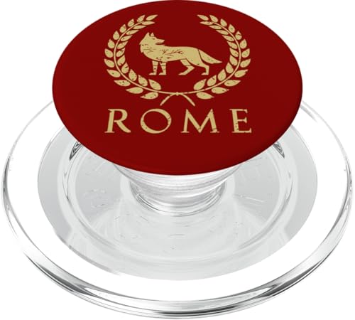 Romulus und Remus Wolf Symbol des antiken Roms PopSockets PopGrip für MagSafe von Agema-Bekleidung