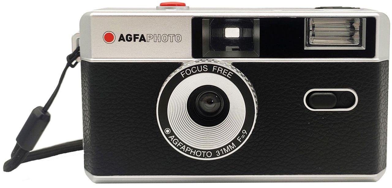 AgfaPhoto Analoge 35mm Kamera schwarz Kompaktkamera von AgfaPhoto