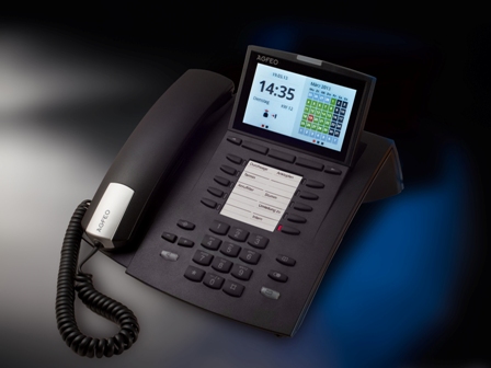 AGFEO Systemtelefon ST45      schwarz    Up0/S0 von Agfeo