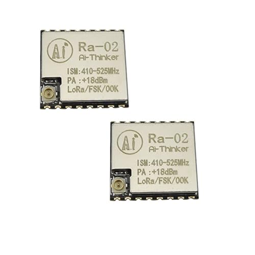 Aihasd 2PCS LoRa SX1278 433M 10KM Wireless Spread Spectrum Übertragungsmodul Ra-02 IPEX Steckdose DIY Kit Für SPI GPIO Schnittstelle von Aihasd