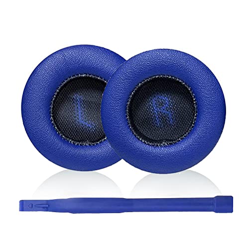 Aiivioll Ersatz Ohrpolster Kompatibel mit JBL E35 E45BT E45 Kopfhörern Ohrpolster Headset Ohrpolster Protein PU-Leder-Ohrpolster Reparaturteile(Blau) von Aiivioll