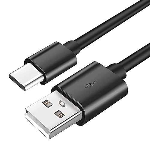 Aiivioll USB Ladekabel USB-C Ladekabel Kompatibel mit Sony WH-1000XM5 WH/WF-1000XM3 WH/WF-1000XM4 WH-H910N WH-CH510 WH-XB910N Wireless Noise Cancelling Kopfhörer (100CM/Schwarz) von Aiivioll