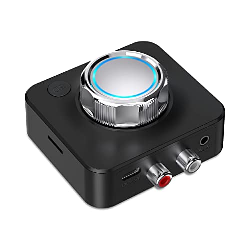 Ailan Bluetooth-kompatibler Musikempfänger 3,5-mm-Klinkenadapter TF-Speicherkarte Tragbares Soundsystem Autolautsprecher Heimkino von Ailan