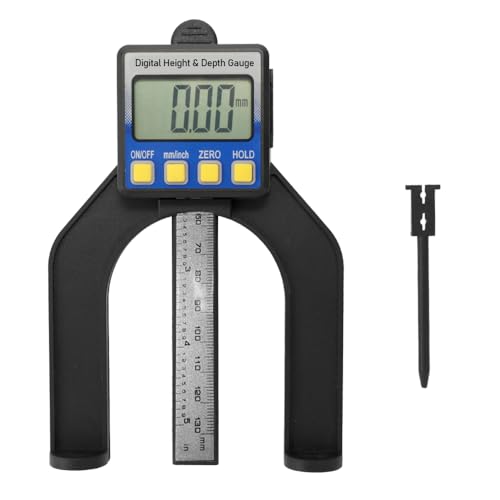 LCD-Digitalanzeige, Schiebemessschieber, Nonius-Lineal, Magnete, für Genaue Messungen von Ailgely