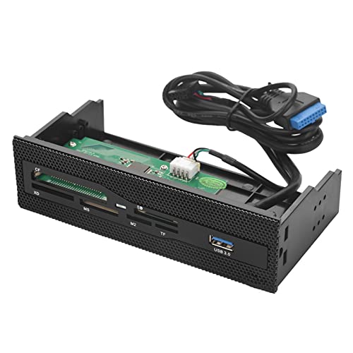 PC-interner Kartenleser USB 3.0-Anschluss M2 SD MS XD CF TF-Kartenportal Frontplatte von Ailgely