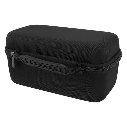 Projektor Hard Case Stoßdicht Staubdicht Wasserdicht Großer Raum Eva -Tragetasche für HY320 Pro, Elegantes Design Zum Schutz, Schwarz von Ailgely