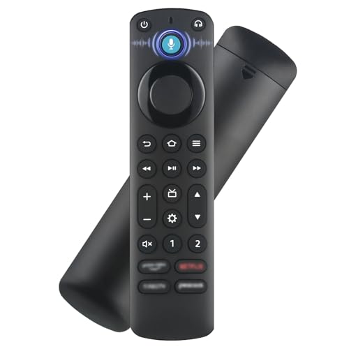 Aimdio Sprachfernbedienung Pro Ersatz für Fire Smart TVs 3rd Gen, Smart TVs Stick Lite 4K Max, Smart TV 4/2 Series, Smart TVs Cube, für Insignia Toshiba Pioneer TV, mit Remote Finder 3 von Aimdio