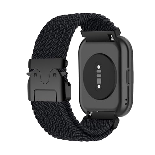 AireWiki Nylon Armband Kompatibel mit Amazfit Bip 5 - Sport Band für Damen Herren Stoff Ersatzarmband für Amazfit Bip 5 (19) von AireWiki