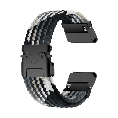 AireWiki Nylon Armband Kompatibel mit Garmin Instinct Esports/Solar/Tide/Tactical - Sport Band für Damen Herren Stoff Ersatzarmband für Garmin Instinct Esports/Solar/Tide/Tactical (19) von AireWiki