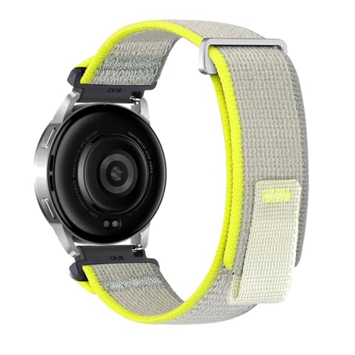 AireWiki Nylon Armband Kompatibel mit Xiaomi Watch S3 - Armband mit Metallring Für Herren Damen Sport Stoff Ersatzband mit Uhrenarmband Für Xiaomi Watch S3 (31) von AireWiki