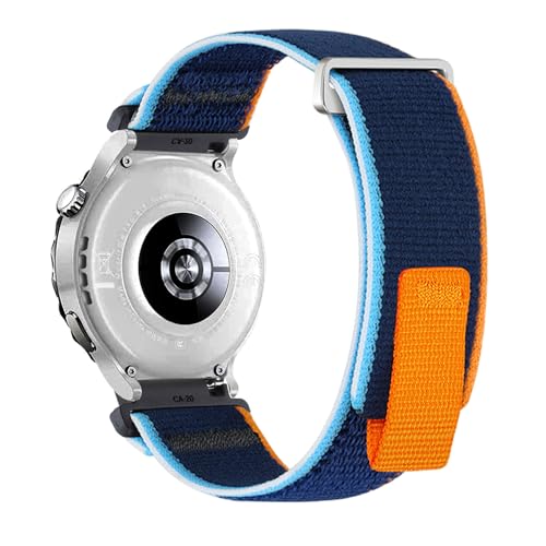 Nylon Armband Kompatibel mit Huawei Watch GT 3 pro 43mm/ GT 3 42mm Armband mit Metallring Für Herren Damen Sport Stoff Ersatzband mit Uhrenarmband Für Huawei Watch GT 3 pro 43mm/ GT 3 42mm (7) von AireWiki